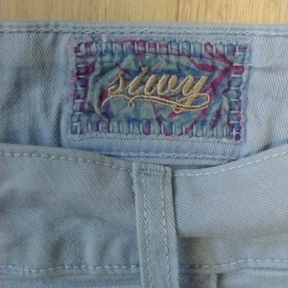 SIWY- Purple Low Rise Cut Offs Size 30 - Picture 2 of 3